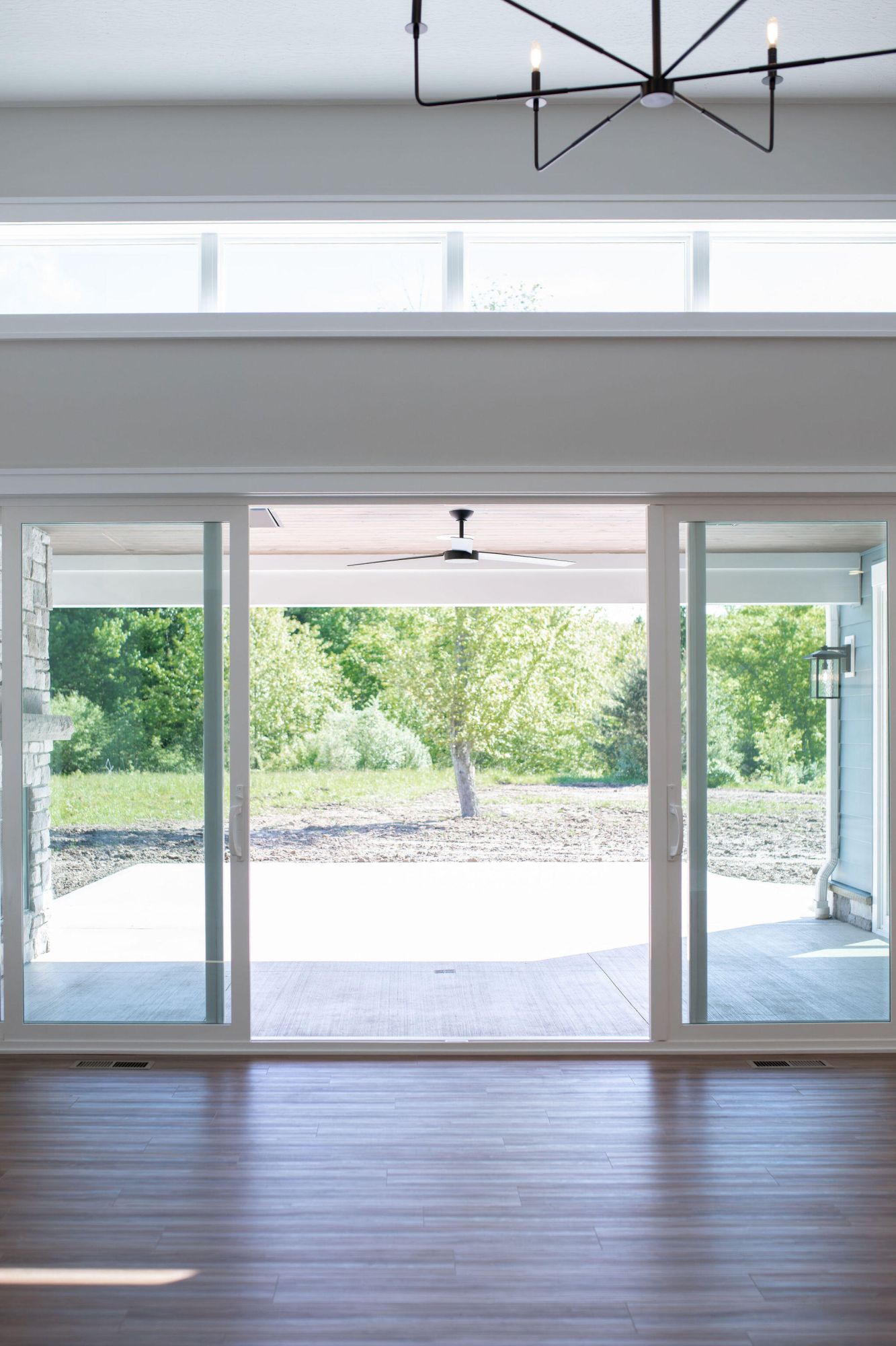 Indoor/outdoor entrances for living in place 